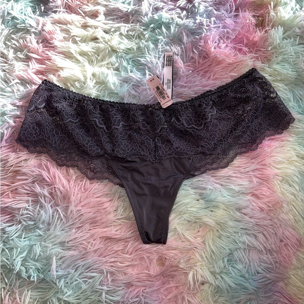 NWT VS Dream Angels Wide Side Lace Thong
